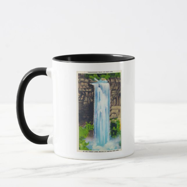 Visa Taughannock Falls Mugg (Vänster)