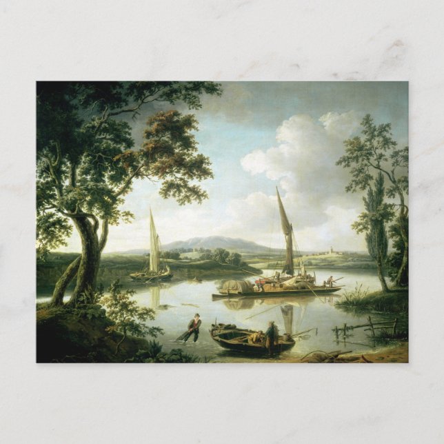 Visa Themsen från Keen Kant Ferry Vykort (Framsida)