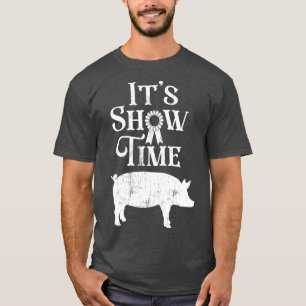 Visa tidsinvinsshow vid Gris Älskare fylke T Shirt