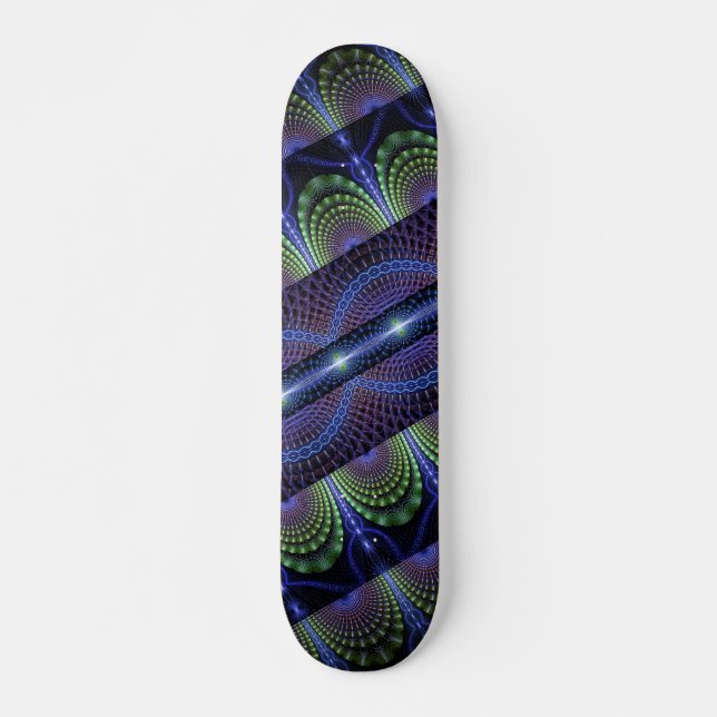 visa tidsskiss mini skateboard bräda 18,5 cm (Framsida)