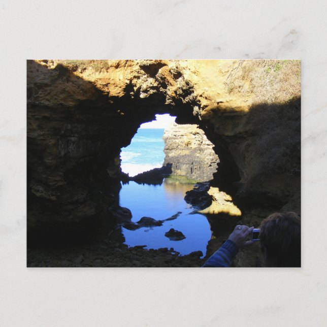 Visa till havet. vykort (Framsida)