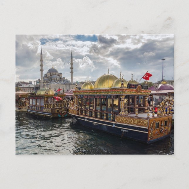 Visa till Istanbul (Turkiet) Vykort (Framsida)