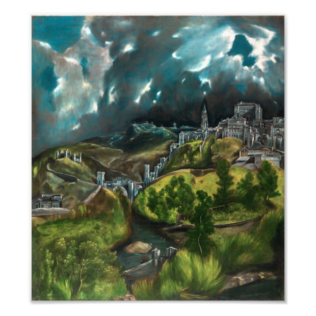 Visa Toledo | El Greco | Fototryck (Framsidan)