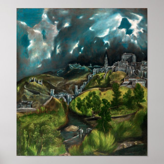 Visa Toledo | El Greco | Poster (Framsidan)