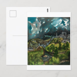 Visa Toledo El Greco Vykort