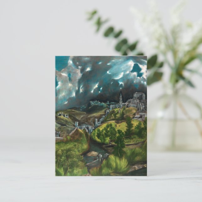 Visa Toledo | El Greco | Vykort (Stående Fram)