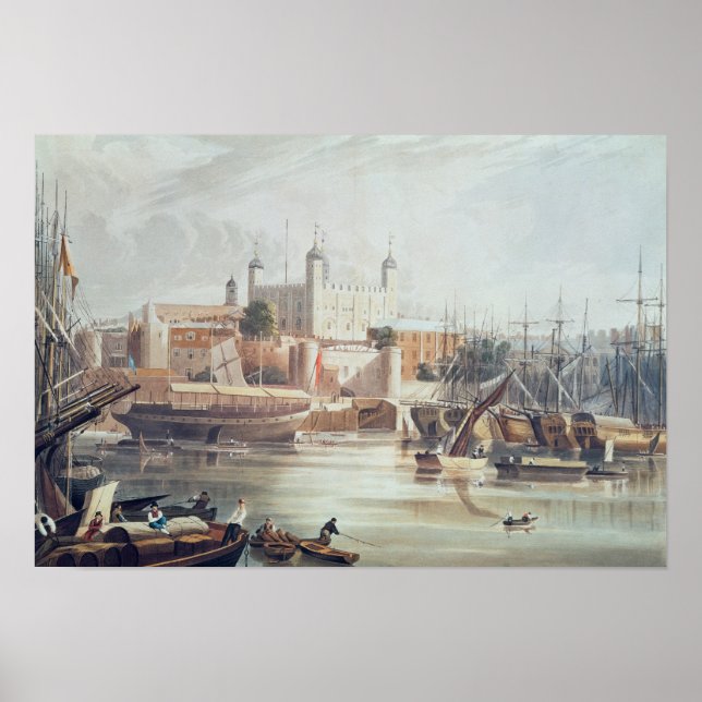 Visa Torn i London Poster (Framsidan)