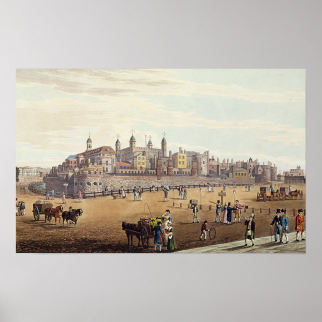 Visa Torn i London Poster (Framsidan)