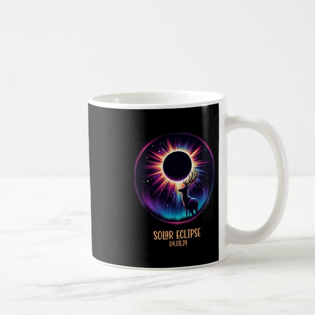 Visa totalsiffror 8 april 2024 Astronomy Hjort Hun Kaffemugg (Höger)