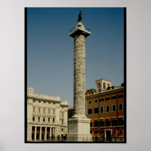 Visa Trajans kolumn, 113 AD Poster