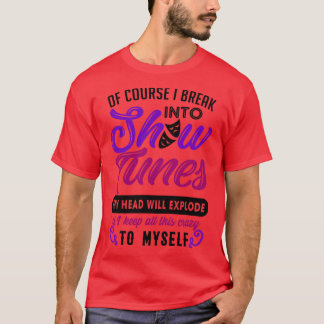 Visa Tunes Theater Nerd Gift T Shirt