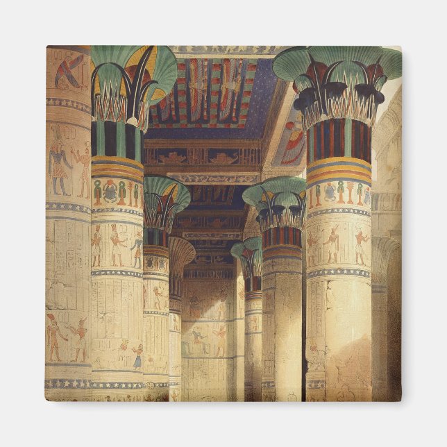 Visa under Grand Portico, Philae Magnet (Framsidan)