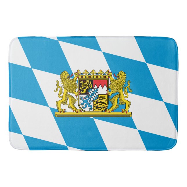 Visa upp dina färger - Bayern/Bayern Badrumsmatta (Framsidan)