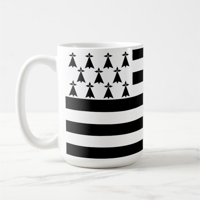 Visa upp dina färger - Bretagne Kaffemugg (Vänster)