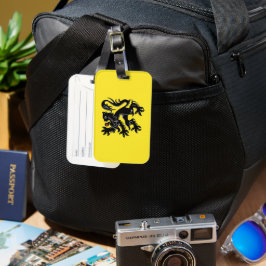 Visa upp dina färger - Flandern Bagagebricka