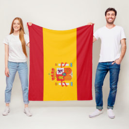 Visa upp dina färger - Spanien Fleecefilt