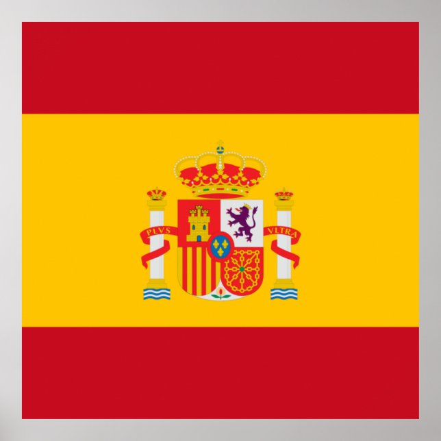 Visa upp dina färger - Spanien Poster (Framsidan)