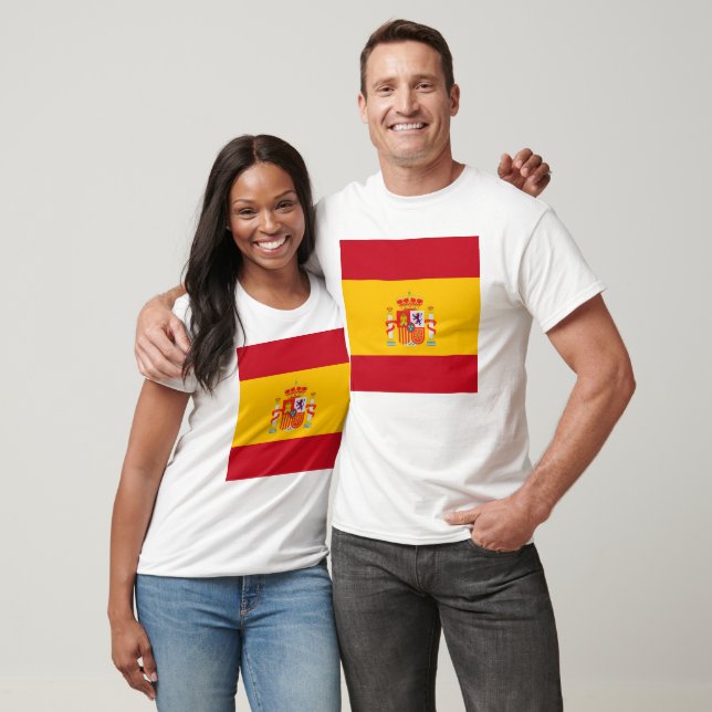 Visa upp dina färger - Spanien T Shirt (Unisex)
