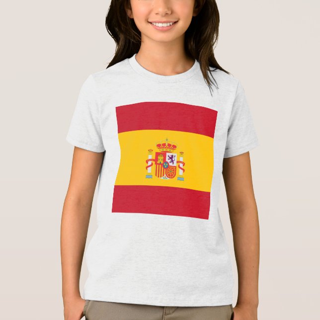 Visa upp dina färger - Spanien T Shirt (Framsida)