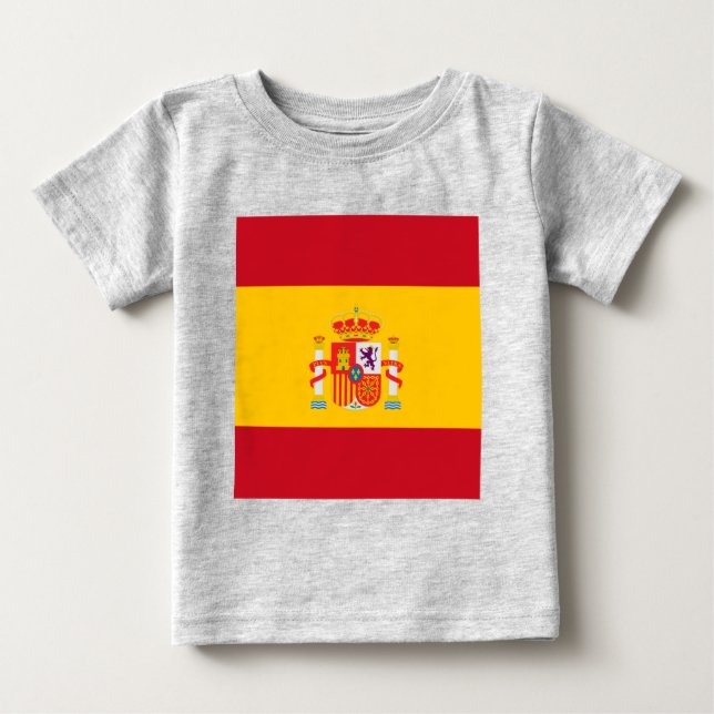 Visa upp dina färger - Spanien T Shirt (Framsida)