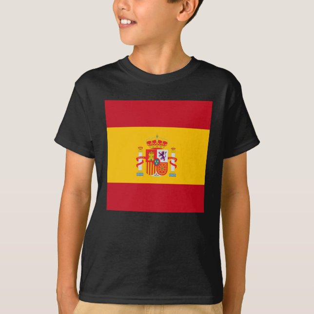 Visa upp dina färger - Spanien T Shirt (Framsida)