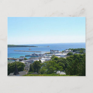 Visa utanför Mackinac Vykort