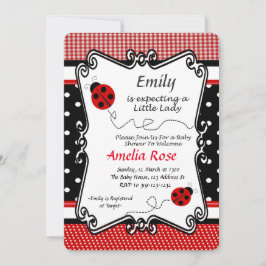 Visa vår lilla Dam Inbjudningar