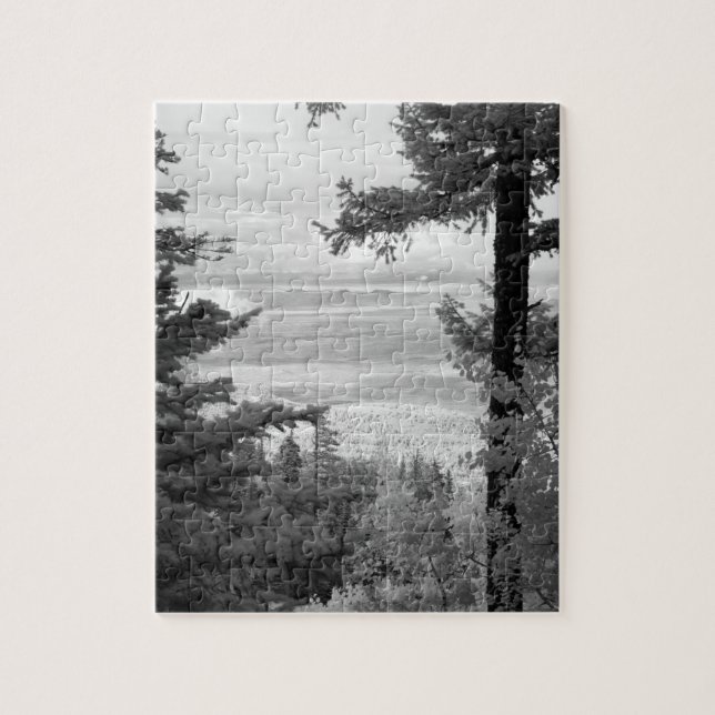 Visa väster från vapenskölden Sandia, Mountains. Pussel (Vertikal)