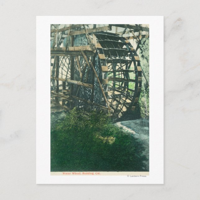 Visa Vatten WheelRedding, certifikatutfärdare Vykort (Framsida)