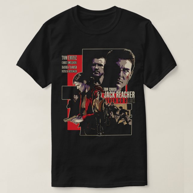 Visa videofilm i TV-serien Älskare Gift Jack Reach T Shirt (Design framsida)