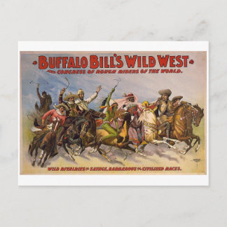 Visa Vilda western för Buffalo Bills Vykort