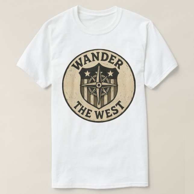 Visa Vintagens symboldesign T Shirt (Design framsida)