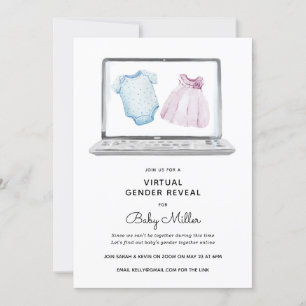 Visa virtuell Gender Inbjudningar