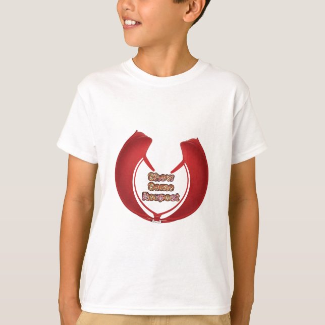 Visa viss respekt för konstnärlig utskrift t shirt (Framsida)