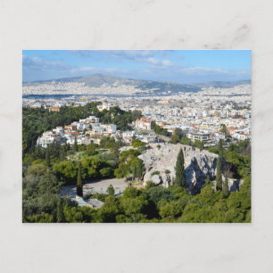 Visa vykort från Atens akropolis