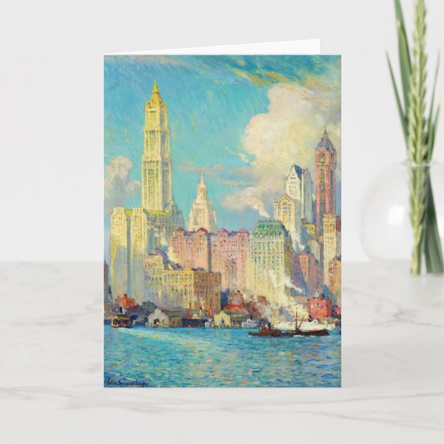 Visa Wall street | Colin Campbell Cooper Kort (Framsida)