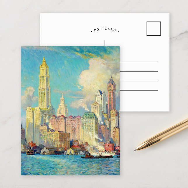 Visa Wall street | Colin Campbell Cooper Vykort (Skapare uppladdad)