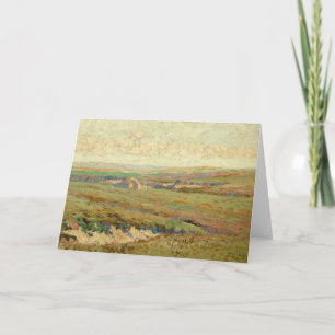 Visa Westerna Kansas   Birger Sandzén Kort