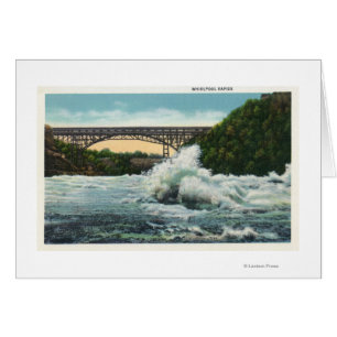 Visa Whirlpool Rapids Bridge och Whirlpool Hälsningskort