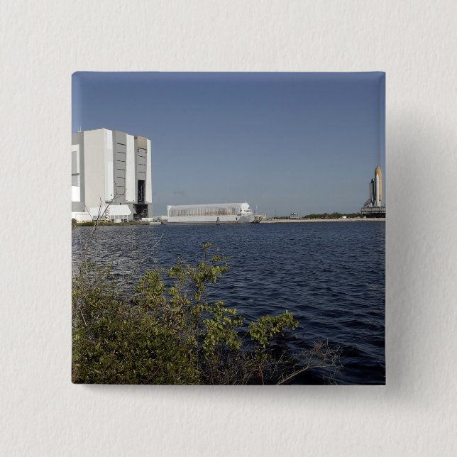 Visad över bäckenet, Space Shuttle Atlantis Knapp (Framsida)