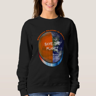 VisaDinStripes u2013 RÄDDA PLANETEN Klimatkhan T Shirt