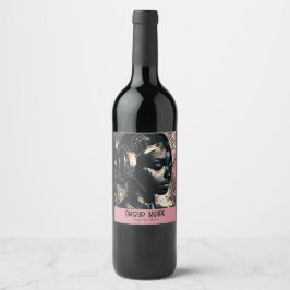 Visage au repos, BHM, Vinflaska Etikett