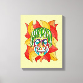 Visage Grimace Canvastryck