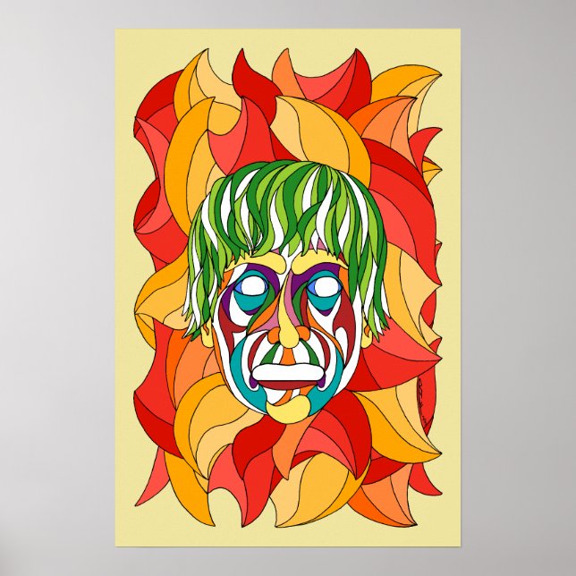 Visage Grimace Poster (Framsidan)