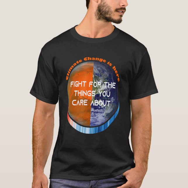 VisaKAMPEN FÖR SINA STRÄCKNINGAR FÖR SAKEN SOM DU  T Shirt (Framsida)
