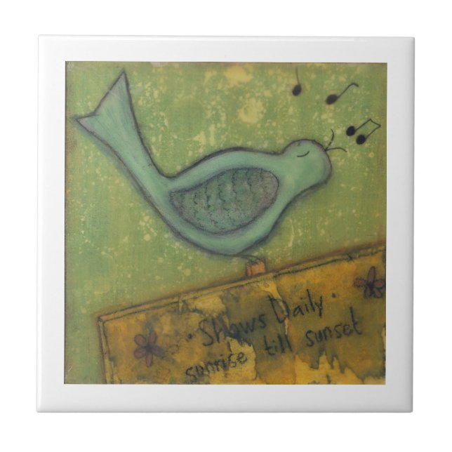 Visar keramiskt plattor på 4 tum varje dag kakelplatta (Framsidan)