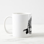 Visare av en Dream Kaffemugg<br><div class="desc">Detta förfärande mjuka bläck porträtt fångar en hund borttappad i tankearbete,  suddig som ett minne. Varje fartyg har den intimitet av hängivenhet som är inbäddad i drömliknande struktur.</div>