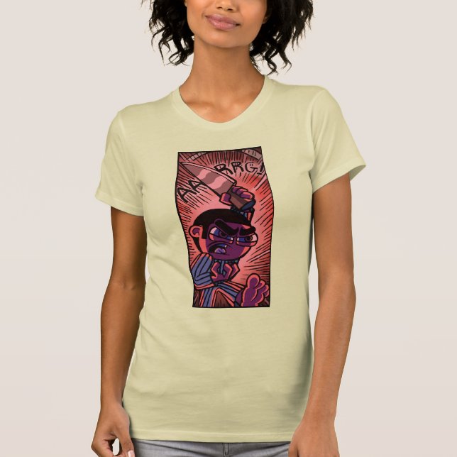 Visartavla "J" för geléT-tröja (kvinnor) Tee (Framsida)
