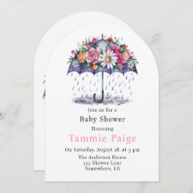 Visas med Blommor Baby Shower