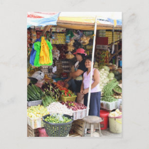 Visayan livsmedel butik vykort